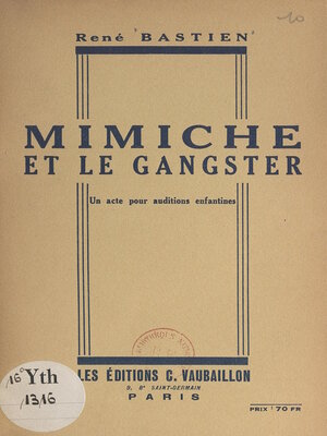 cover image of Mimiche et le gangster